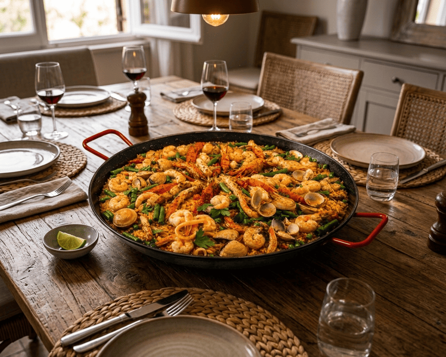 El Arte de la Paella Gourmet: Más allá de la tradición.