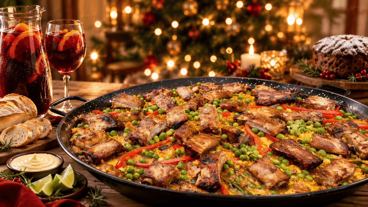 Paella de carnes ahumadas a Domicilio en Bogota, Chia y sabana norte de ZeQueda Paellas
