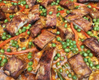 Paella de Carnes Ahumadas. $45.000  Cada Plato (Pedido Mínimo 6) Ver tamaños →