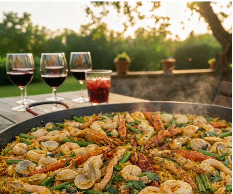 Paella Marinera. Mariscos frescos $50.000 Cada Plato (Pedido Mínimo 6 platos) Ver detalles →