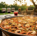 Paella Marinera (Mariscos frescos) $45.000  Cada Plato (Pedido Mínimo 6 platos) Ver tamaños →