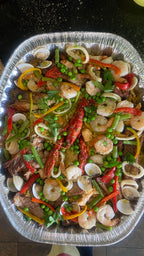 Servicio de paella gourmet a domicilio de ZeQueda Paellas para reuniones y eventos en la Sabana.