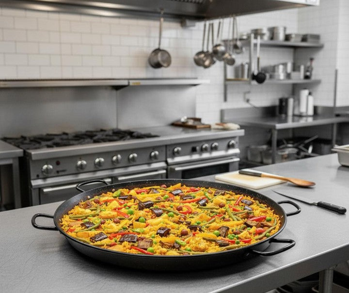 Paella Del Huerto (Vegetariana) $35.000  Cada Plato (Pedido Mínimo 6) Ver tamaños →