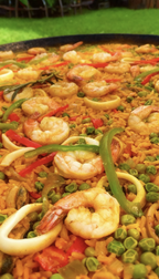 Paella Marinera (Mariscos frescos) $45.000  Cada Plato (Pedido Mínimo 6) Ver tamaños →