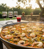 Paella Marinera (Mariscos frescos) $45.000  Cada Plato (Pedido Mínimo 6) Ver tamaños →